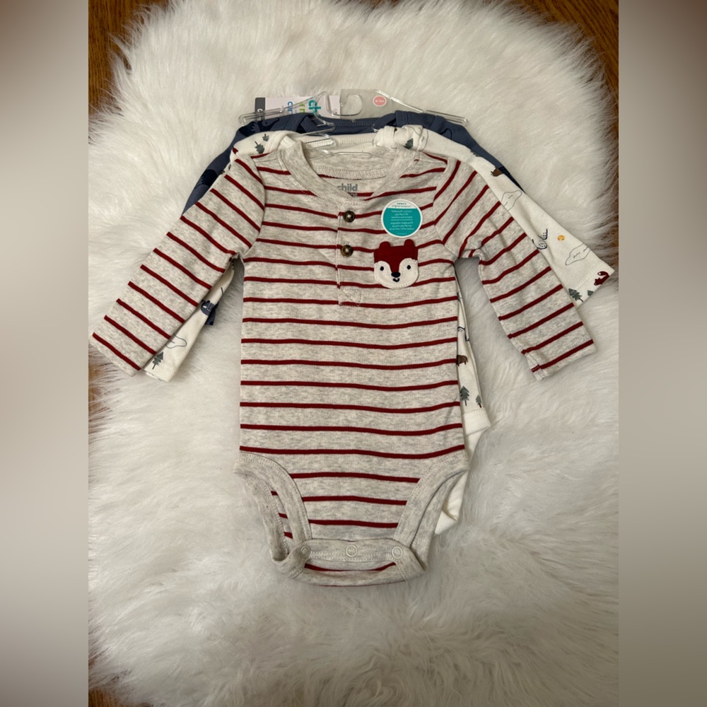 Long Sleeve Fox onesies